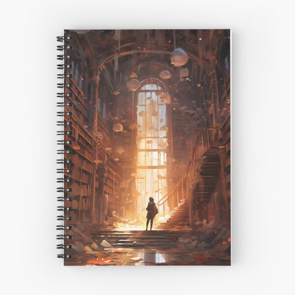 Item preview, Whispers of Destiny: Unveiling Secrets in the Forgotten Library designed and sold by oanaunciuleanu.