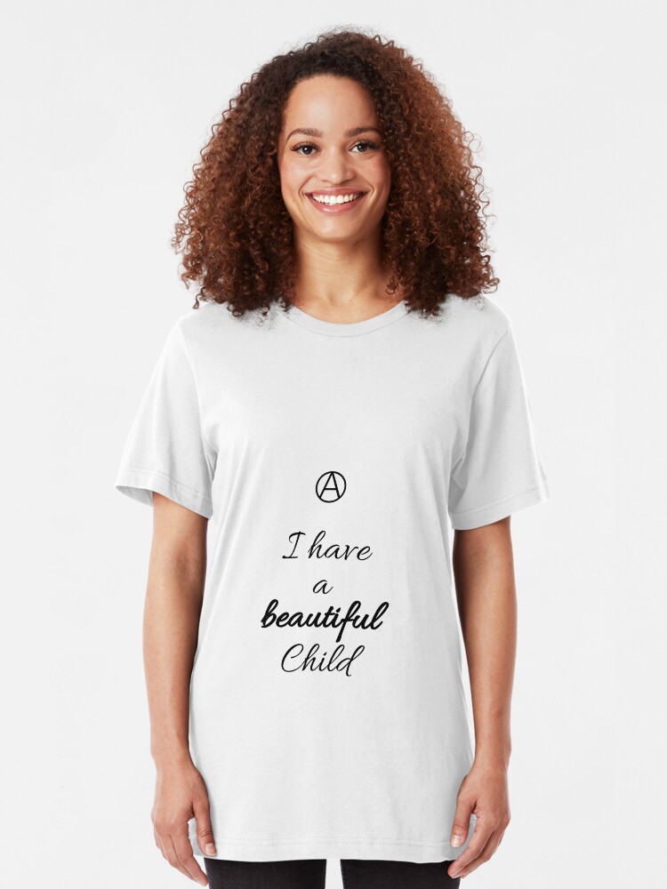 Alternate view of A Beautiful Child Slim Fit T-Shirt