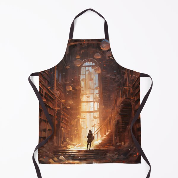 Item preview, Whispers of Destiny: Unveiling Secrets in the Forgotten Library designed and sold by oanaunciuleanu.