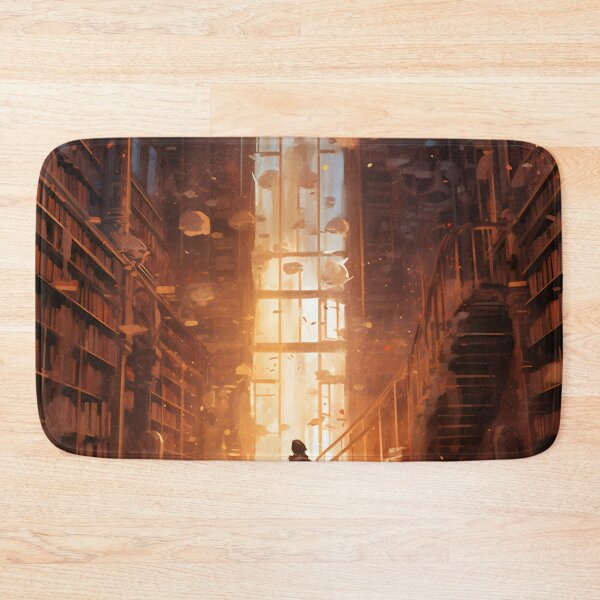 Item preview, Whispers of Destiny: Unveiling Secrets in the Forgotten Library designed and sold by oanaunciuleanu.