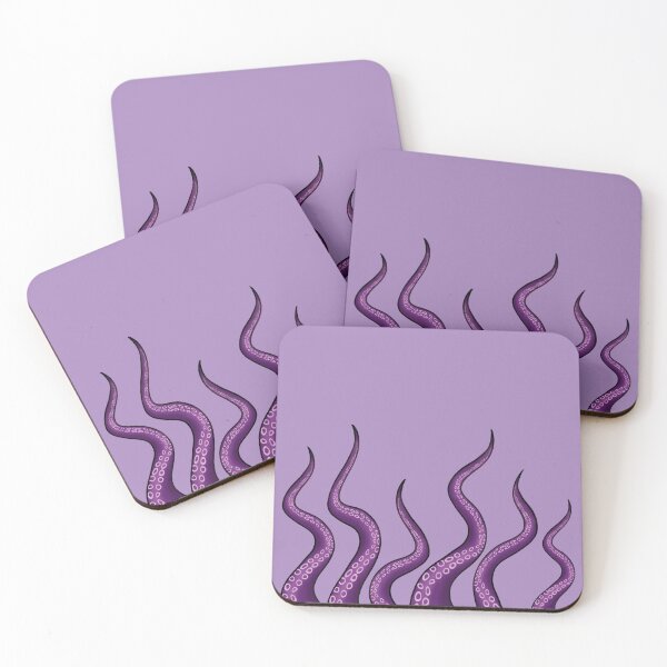 Item preview, Kraken inspired tentacles on a purple background designed and sold by Confriends.