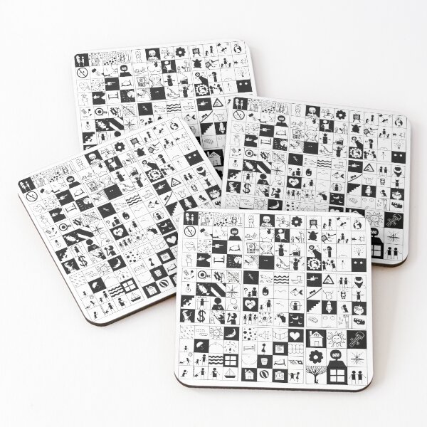 Item preview, All the faces of a happy world designed and sold by DStudioArt.