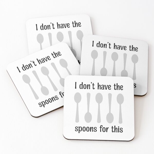 Item preview, I Don’t Have the Spoons for This designed and sold by Ace In Space Studios.