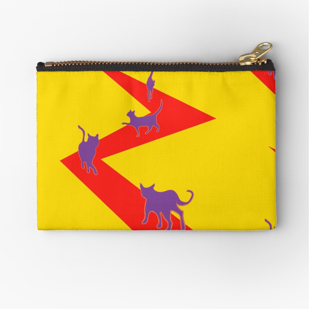 catwalk does pop art Zipper Pouch
