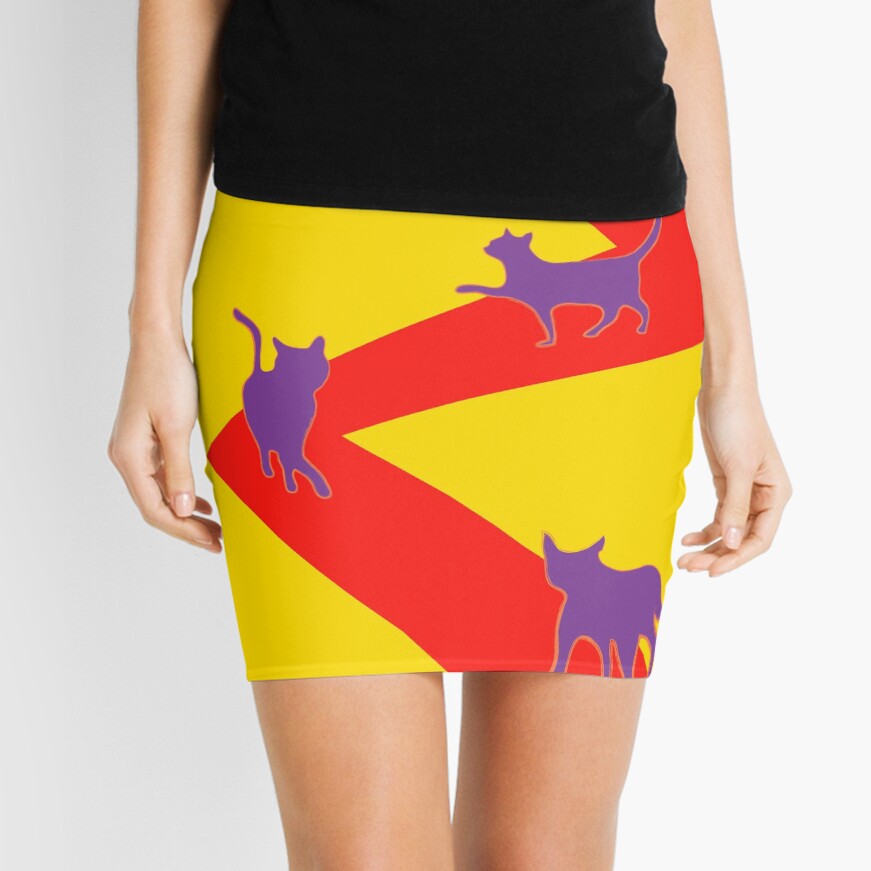 catwalk does pop art Mini Skirt