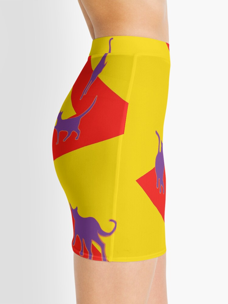 Alternate view of catwalk does pop art Mini Skirt