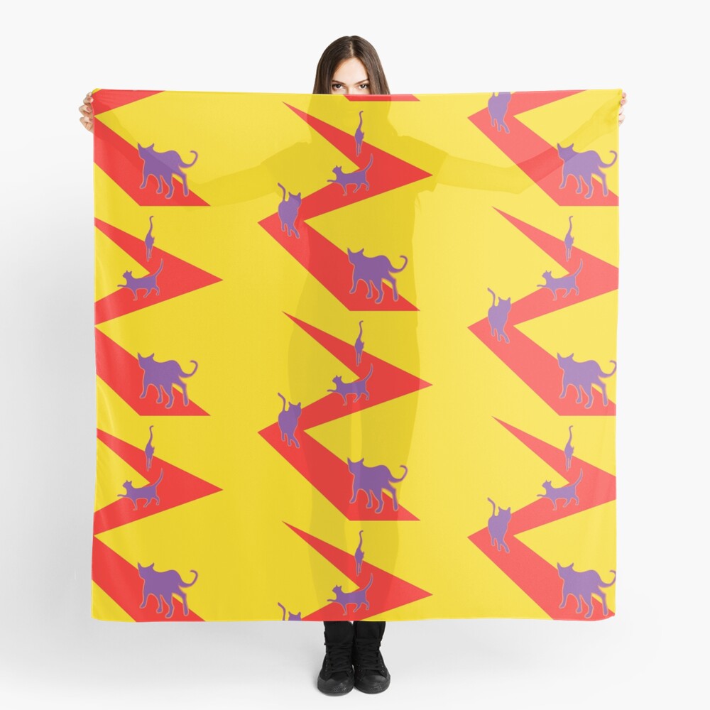 catwalk does pop art Scarf