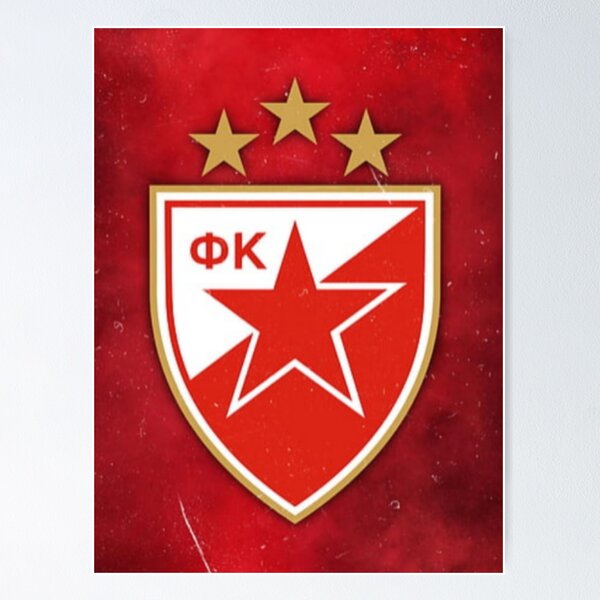 Crvena zvezda - klasičan poster