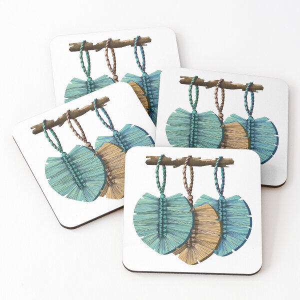 Item preview, Macrame Leaves designed and sold by Karin Taylor.