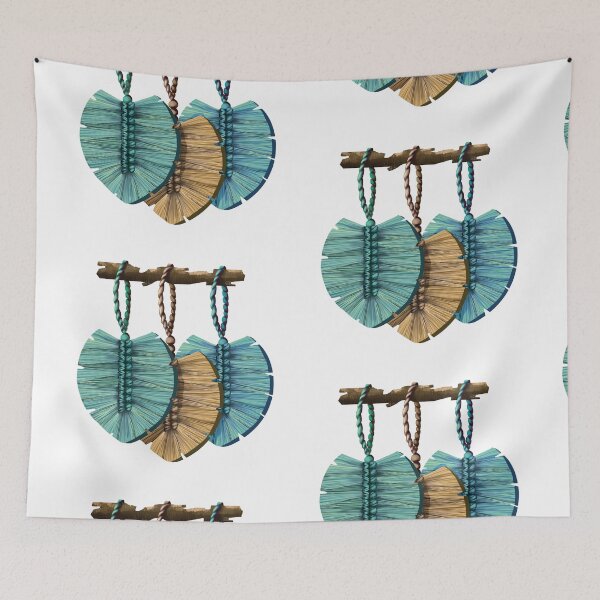 Item preview, Macrame Leaves designed and sold by Karin Taylor.