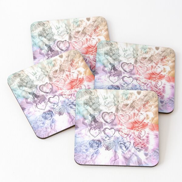 Item preview, "Preppy Hearts: Embrace Abstract Art with Beat-Stealing Designs" designed and sold by Cacao Dreams.