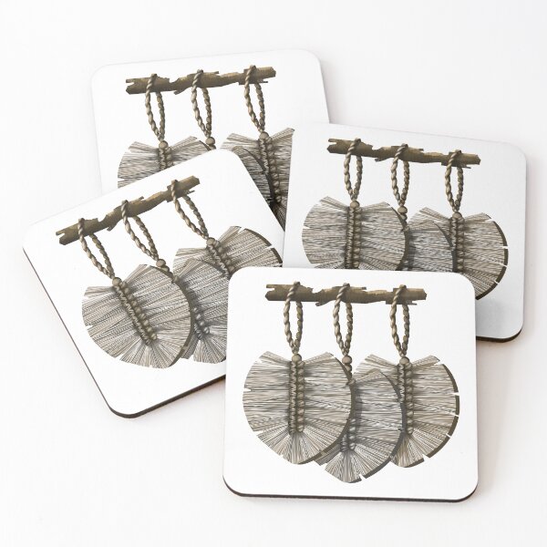 Item preview, Macrame Leaves designed and sold by Karin Taylor.