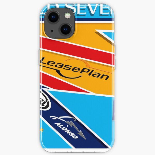 Fernando Alonso 2006 helmet. Funda blanda para iPhone