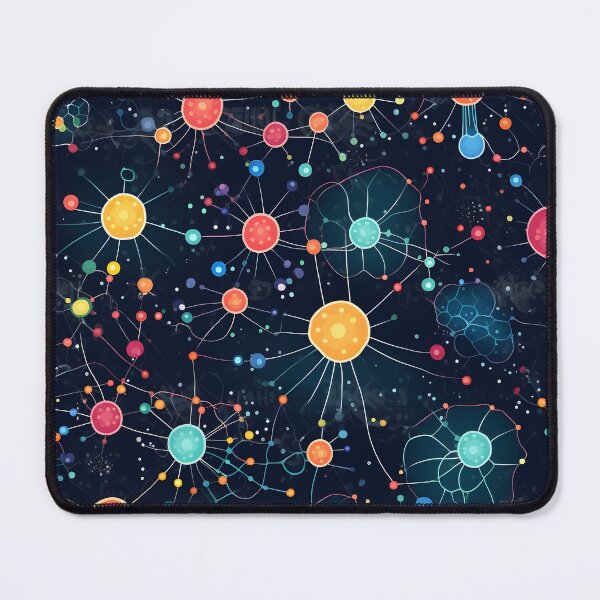 Item preview, Minimalist Star Network – Seamless designed and sold by GalacticLabs.