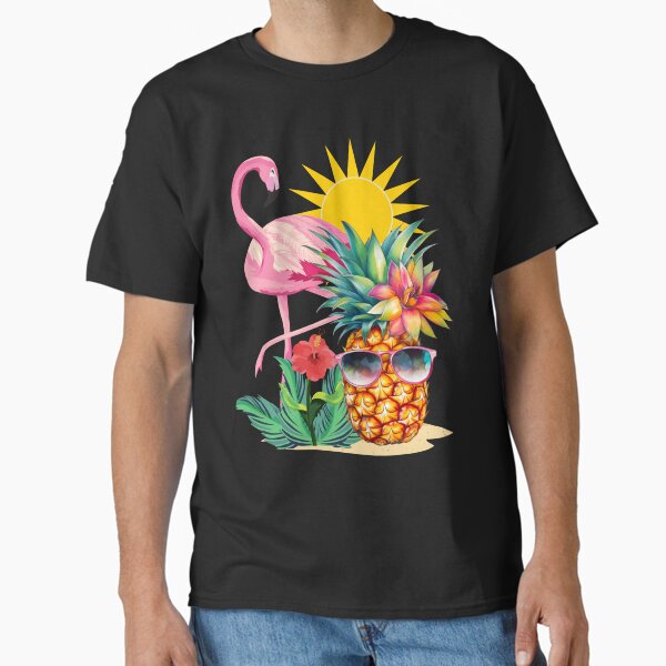 Item preview, Flamingo And Pineapple  designed and sold by SaSzArt.