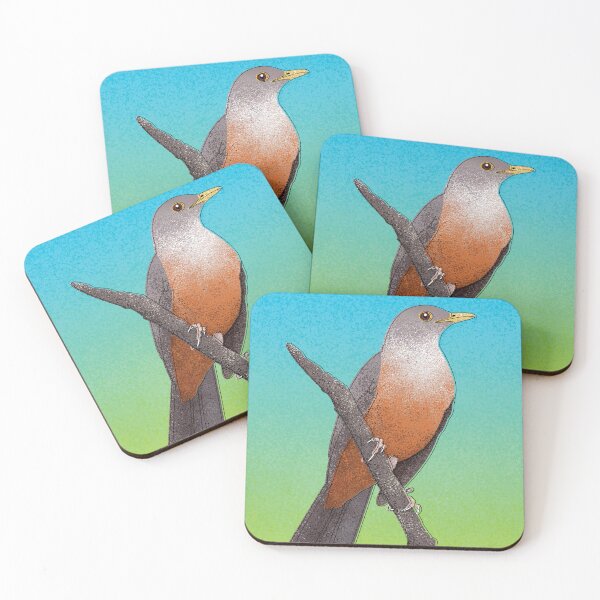 Item preview, Turdus rufiventris poster designed and sold by marivin.