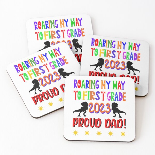 Item preview, Roaring my way to first grade 2023. Proud dad. designed and sold by TJHstudio.