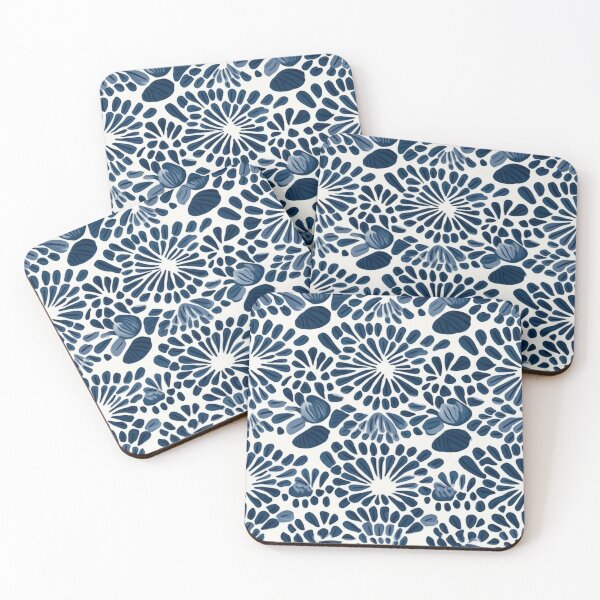 Item preview, Asymmetric geometric monochrome, from nature in patterns designed and sold by SBD-Shop.
