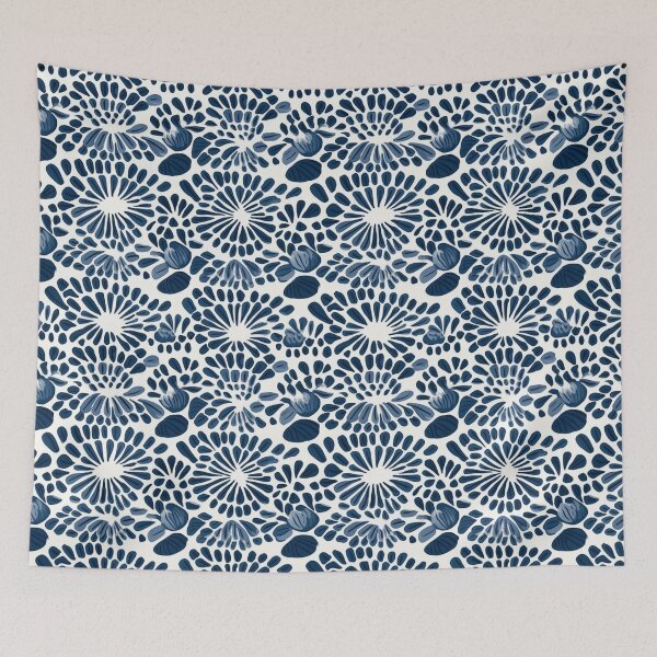 Item preview, Asymmetric geometric monochrome, from nature in patterns designed and sold by SBD-Shop.