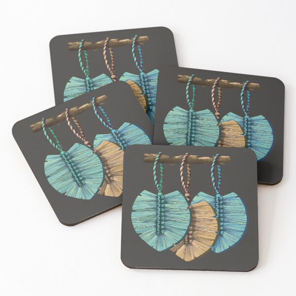 Item preview, Macrame Leaves designed and sold by Karin Taylor.