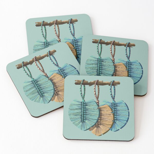 Item preview, Macrame Leaves designed and sold by Karin Taylor.