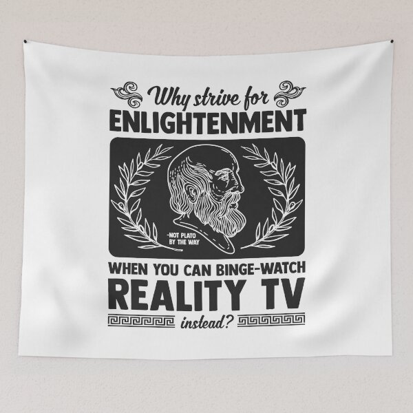 Item preview, Plato Demotivational Quotes - Enlightenment designed and sold by CMTees.