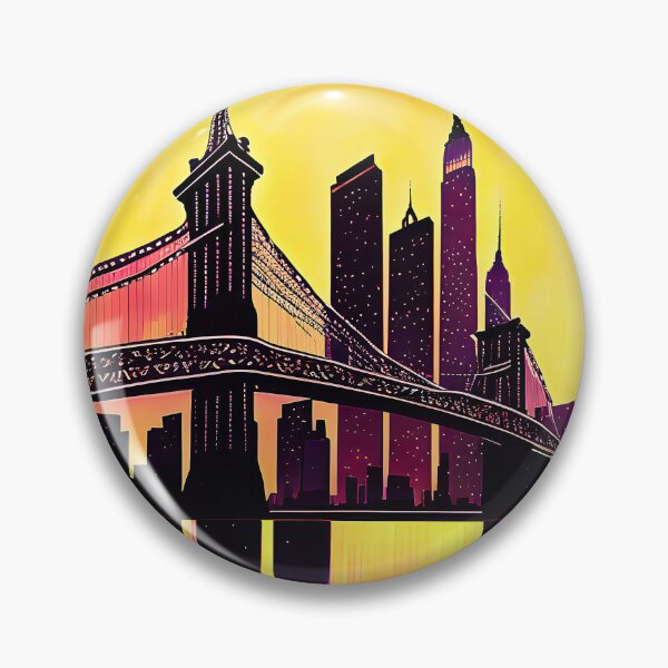 Item preview, Full Moon Manhattan designed and sold by Elisabeth Lucas.