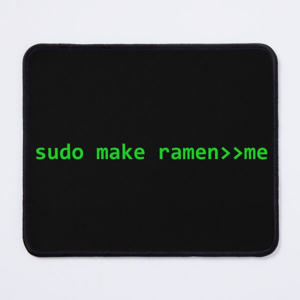 Item preview, sudo make ramen, monitor green designed and sold by Jeeb-Arts.