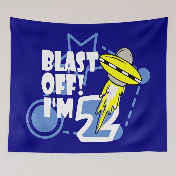 Item preview, Blast off Im 2 designed and sold by giftfromheart.