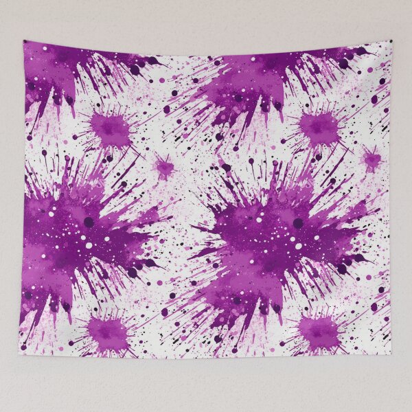Item preview, Purple Splatter designed and sold by SuperUltraPrint.