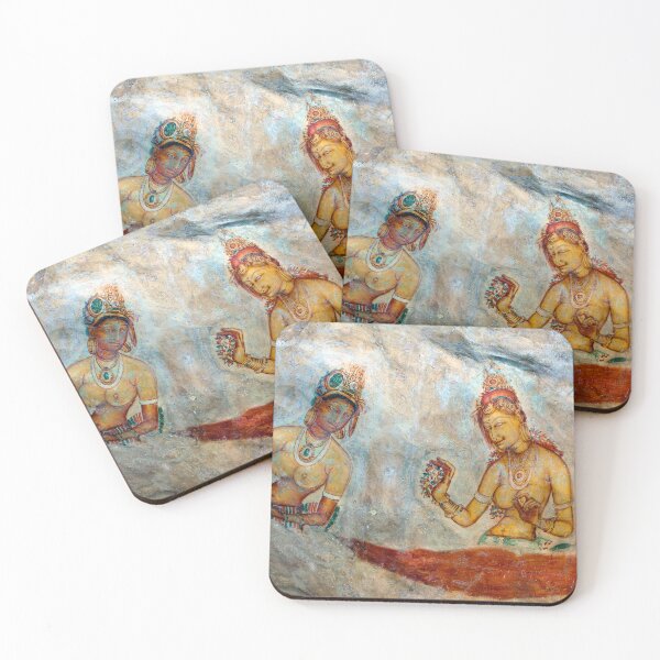 Item preview, Sigiriya fresco frescoes sri lanka designed and sold by Kevin Miller Photography.