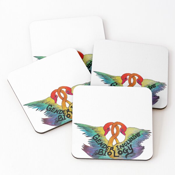 Item preview, Gay Black Swans Rainbow designed and sold by GenderInBiology.