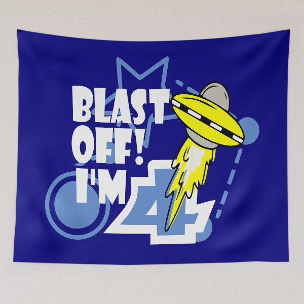 Item preview, Blast off Im 4 designed and sold by giftfromheart.