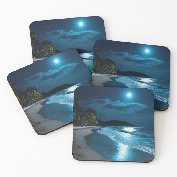 Item preview, Moonlit Beach designed and sold by Offsite.