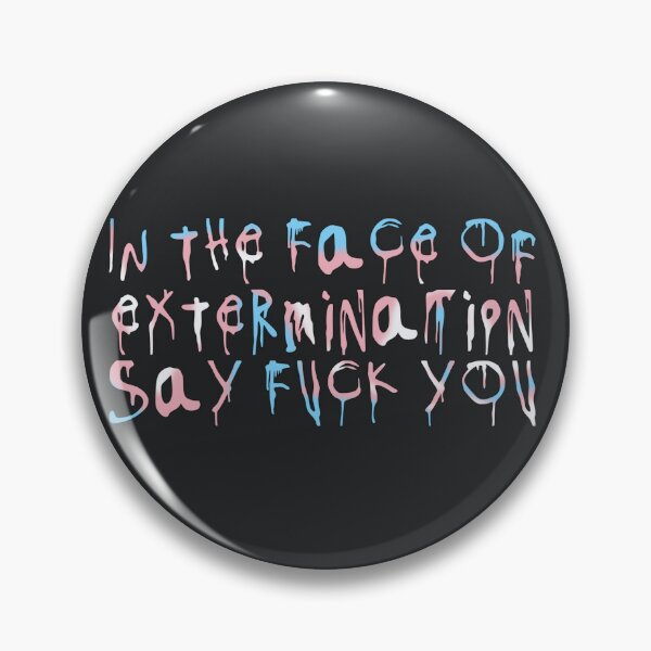 Item preview, In the face of extermination - Gerard Way designed and sold by MioneMoh.