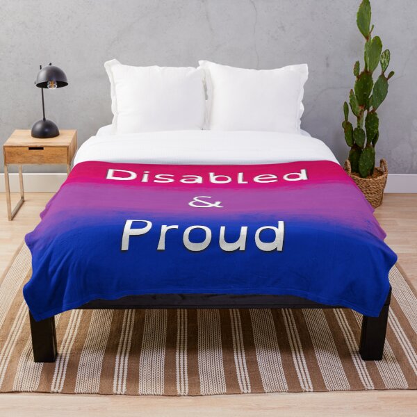 Item preview, Discapacitados y orgullosos: orgullo bisexual designed and sold by CripRevolution.
