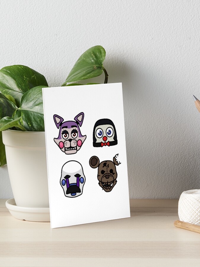 Five Nights At Candys Art Board Print for Sale by gosaide4