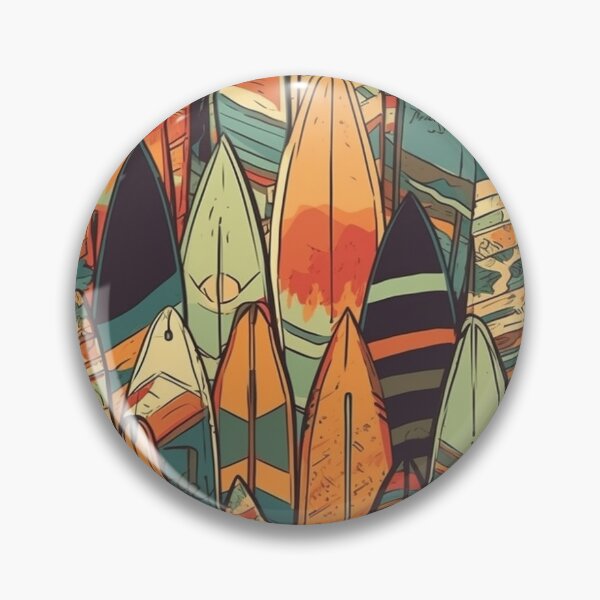 Item preview, retro surfing designed and sold by Pacha-chuba.