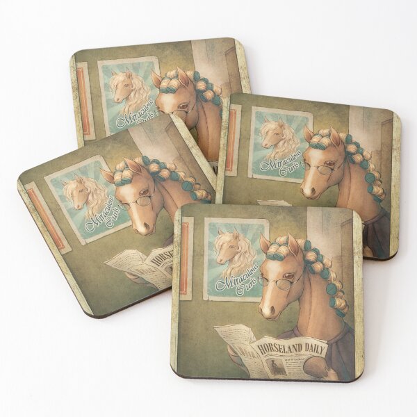 Item preview, Horse Hair Perming Salon designed and sold by Mazarineart.