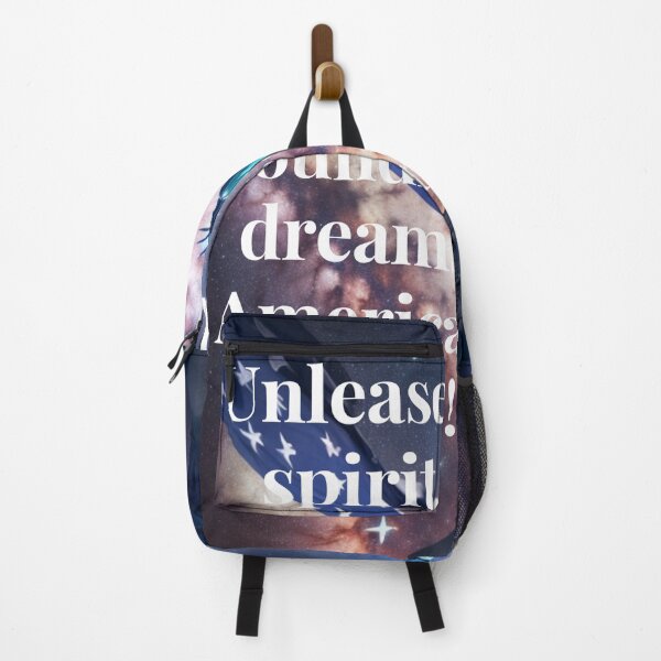 Item preview, Unleashed spirit, boundless dreams, American pride designed and sold by CreateUniverse.