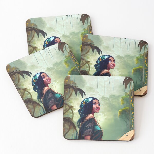 Item preview, A girl in the forest Edition 1 designed and sold by rizwanfdi.