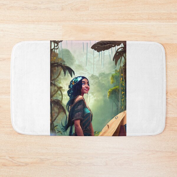 Item preview, A girl in the forest Edition 1 designed and sold by rizwanfdi.