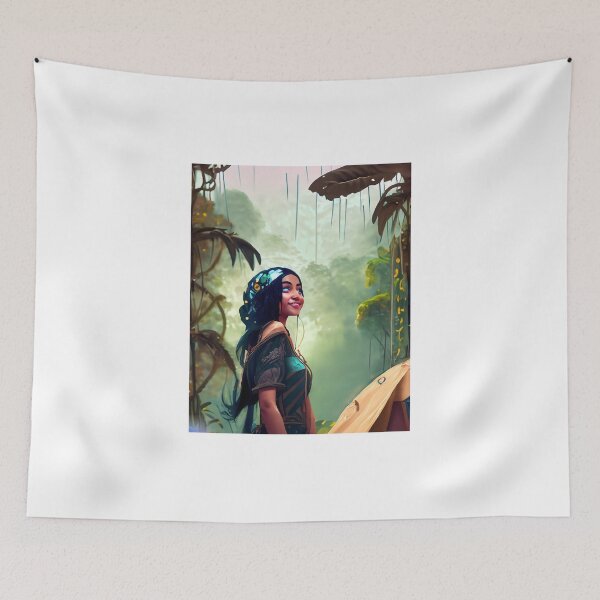 Item preview, A girl in the forest Edition 1 designed and sold by rizwanfdi.