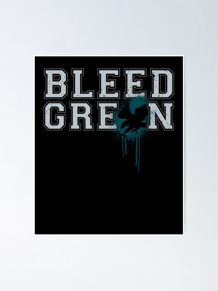 bleed green eagles t-shirt