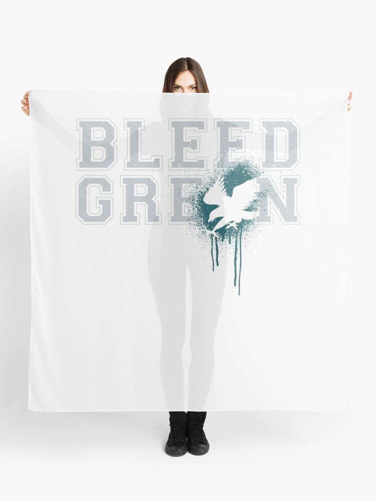 Bleed Green Philadelphia Eagles Football Fly Eagles Fly Tee