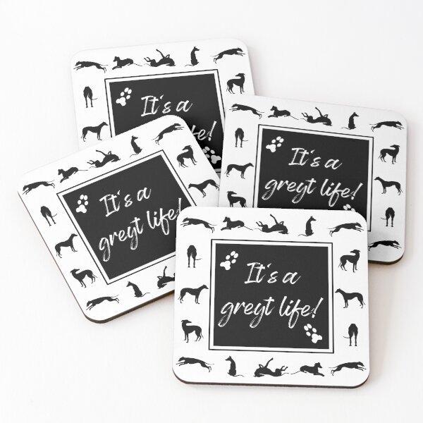 Item preview, Its a greyt life greyhound  designed and sold by GreytGraphicals.