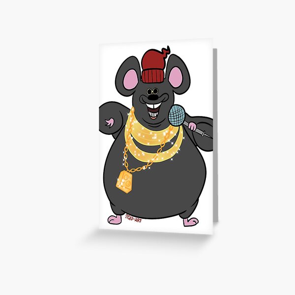 biggie cheese Greeting Card by lghafour