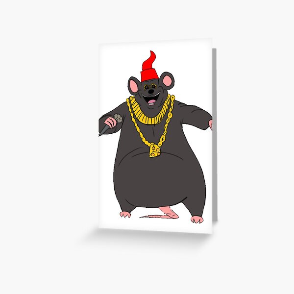 biggie cheese Greeting Card by lghafour