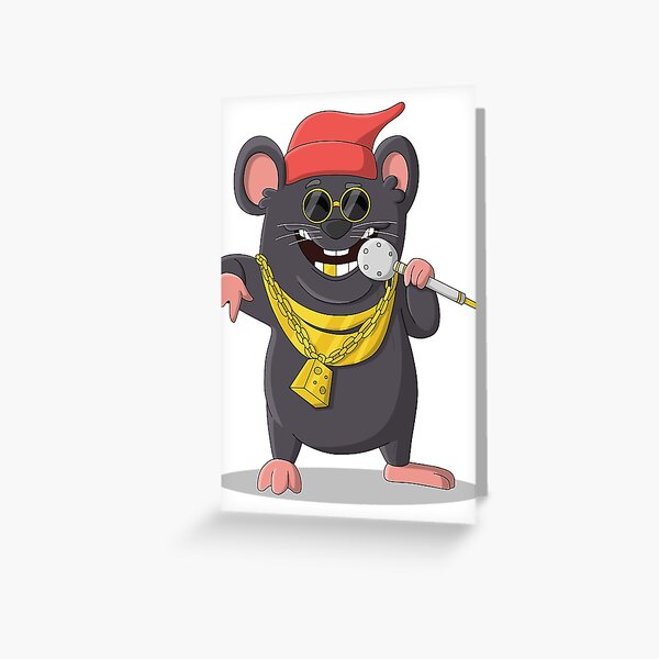 biggie cheese Greeting Card by lghafour