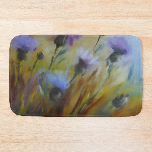 Item preview,  Scottish Thistle Flower of Scotland Impressionist Painting designed and sold by druidwolfart.
